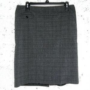 ABstudio Sz 8 Houndstooth Pencil Skirt